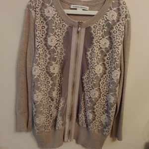 Banana republic cardigan with zipper